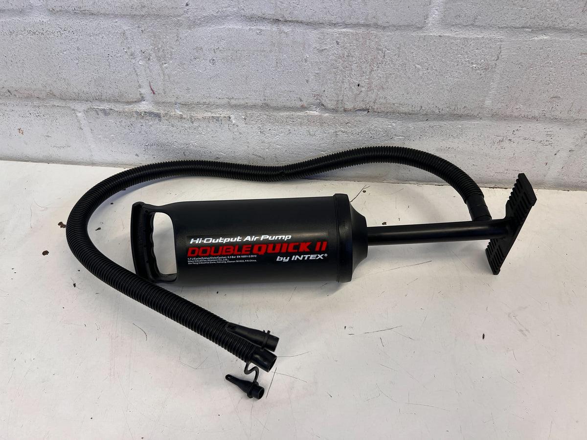 Intex Hi-Output Double Quick II Air Pump – Compact & Portable