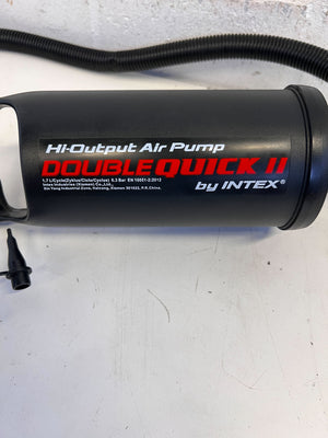 Intex Hi-Output Double Quick II Air Pump – Compact & Portable