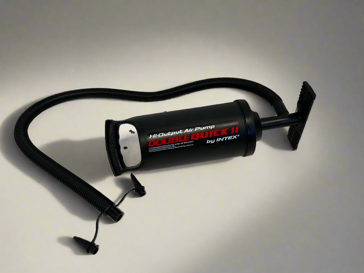 Intex Hi-Output Double Quick II Air Pump – Compact & Portable