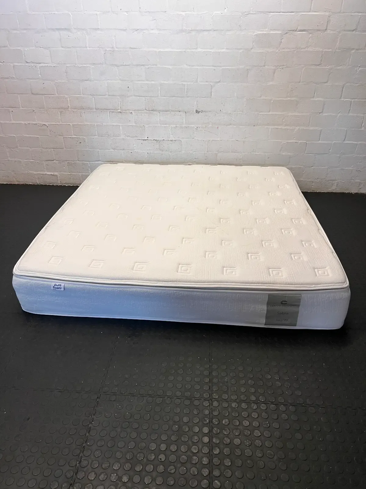 King Size Comfort Solutions Sabra 100/90 Mattress Only - 2ndhandwarehouse.com