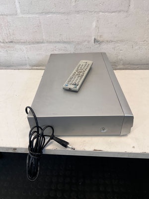 LG Silver DVD Player with Remote, Minor Scratches