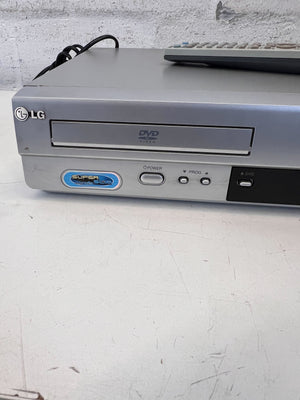 LG Silver DVD Player with Remote, Minor Scratches