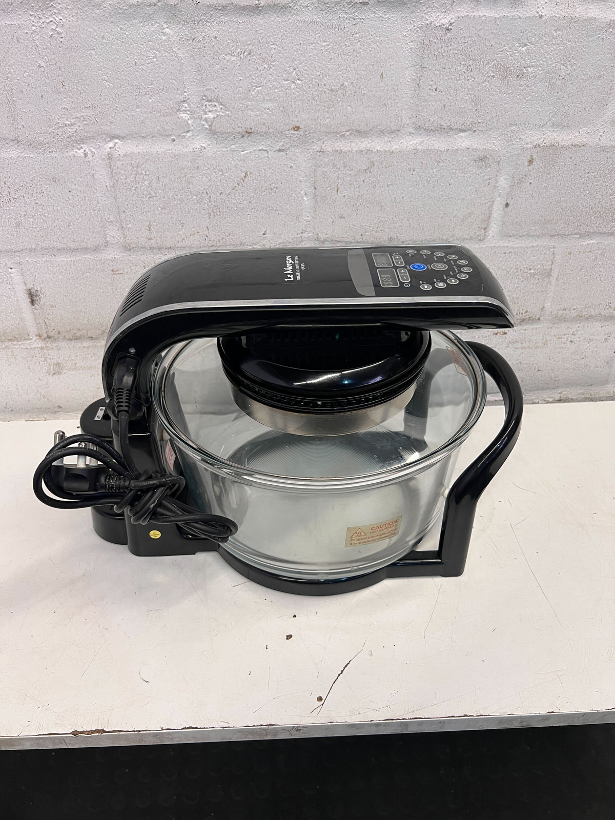 Le Morgan Digital Air Fryer Oven | Glass Bowl | Like New Condition