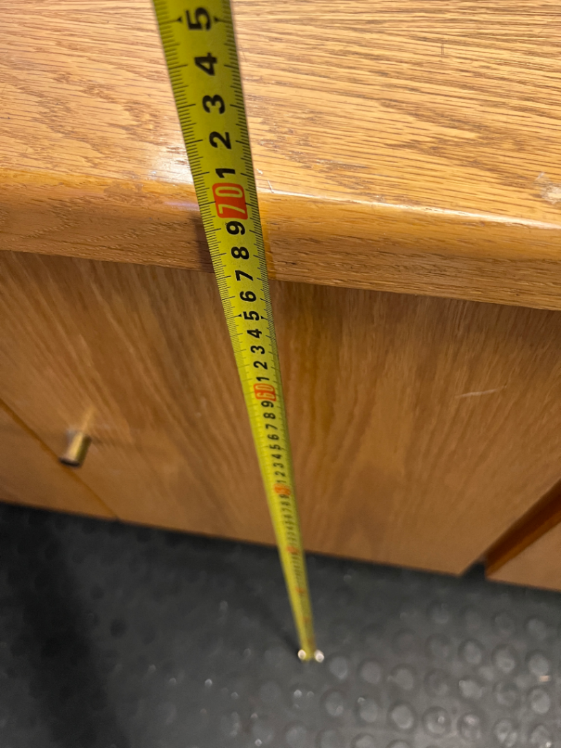 Light Wood Veneer Sideboard with 3 Joined Cabinets - 2ndhandwarehouse.com