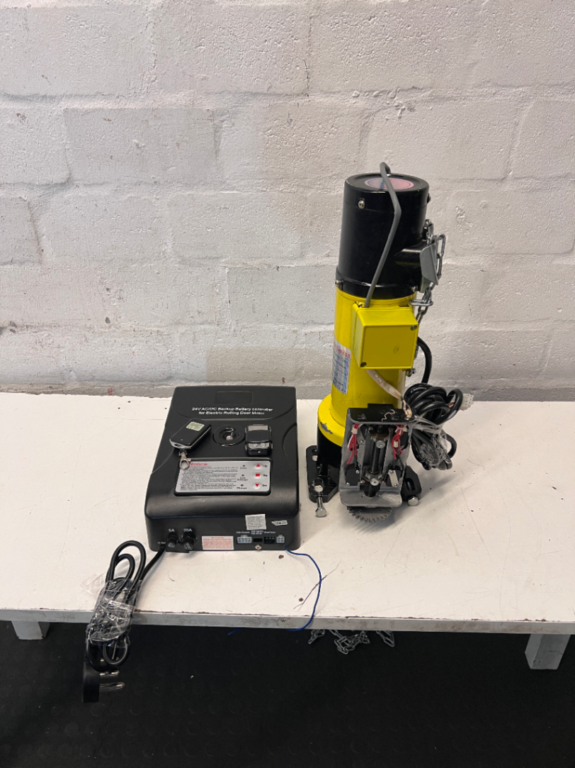 LockMaster Roller Shutter Motor & UPS - Used, Paint Chipping - 2ndhandwarehouse.com
