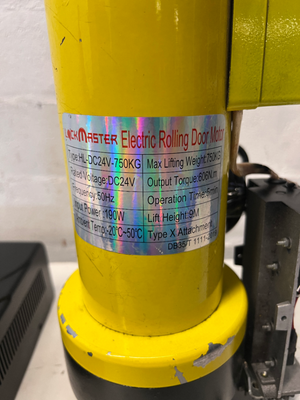 LockMaster Roller Shutter Motor & UPS - Used, Paint Chipping - 2ndhandwarehouse.com