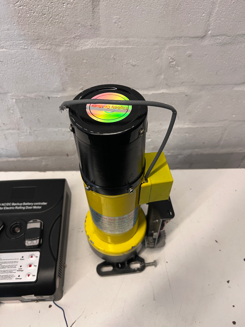 LockMaster Roller Shutter Motor & UPS - Used, Paint Chipping - 2ndhandwarehouse.com