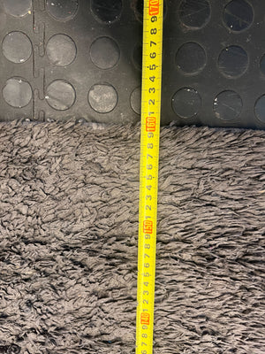 Luxurious Dark Grey Shaggy Area Rug – Soft & Plush - 2ndhandwarehouse.com
