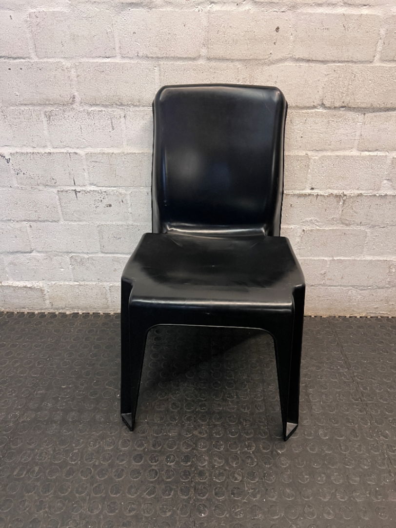 Makro Black Plastic Event Chair — Good Working Order