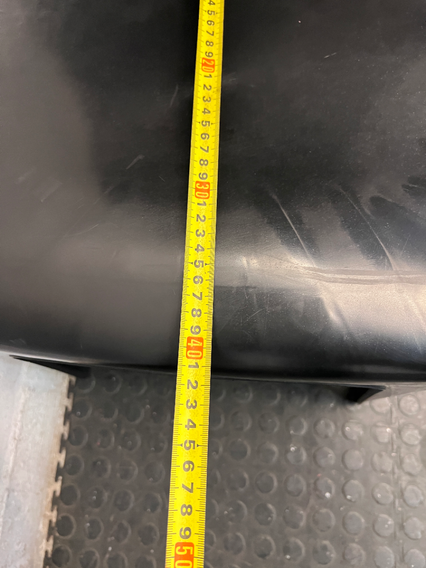 Makro Black Plastic Event Chair — Good Working Order