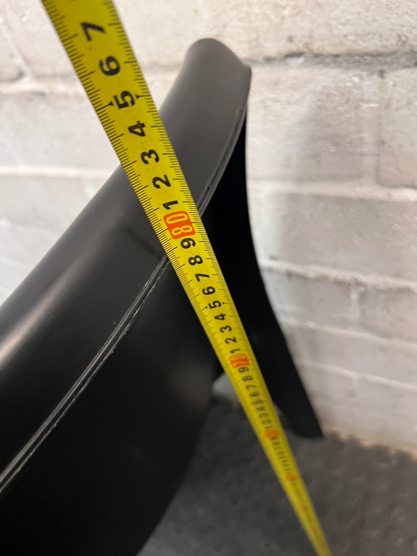 Makro Black Plastic Event Chair — Good Working Order