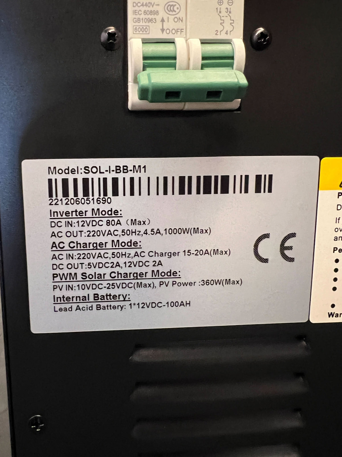 Mecer Portable Power Inverter / UPS System - 2ndhandwarehouse.com