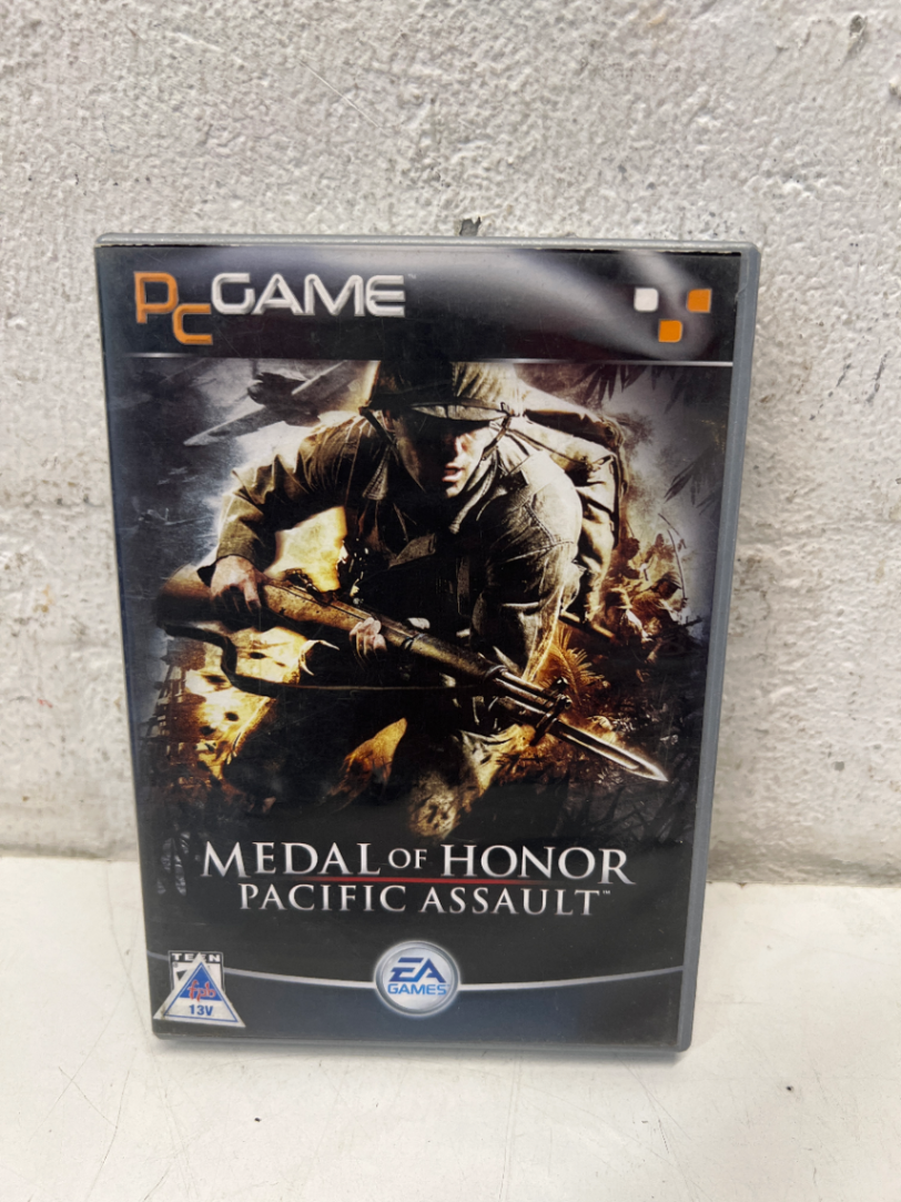 Medal of Honor: Pacific Assault (PC Game) - Good Condition - 2ndhandwarehouse.com