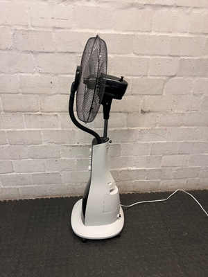 Mellerware Aquilo Black and White Misting Standing Fan — Working Well but Dirty