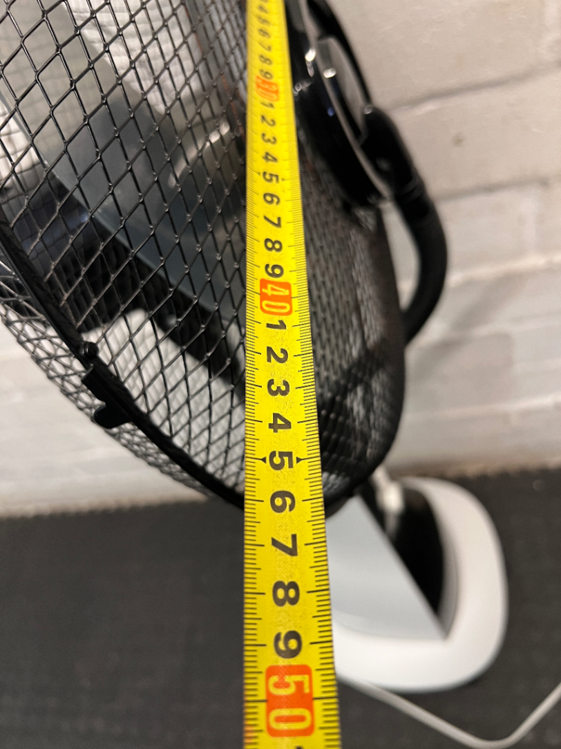 Mellerware Aquilo Black and White Misting Standing Fan — Working Well but Dirty