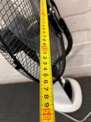 Mellerware Aquilo Black and White Misting Standing Fan — Working Well but Dirty
