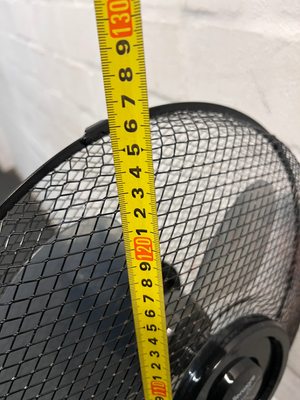Mellerware Aquilo Black and White Misting Standing Fan — Working Well but Dirty
