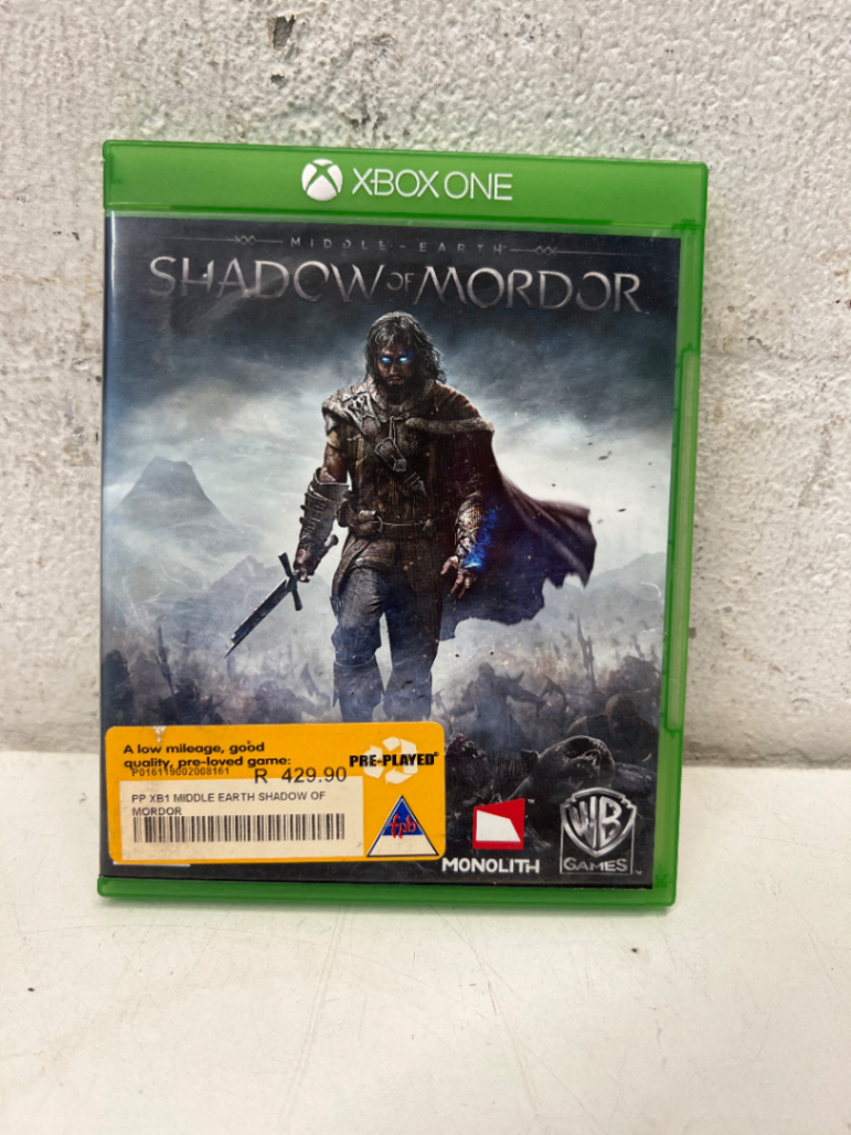Middle-earth: Shadow of Mordor (Xbox One) - Good Condition - 2ndhandwarehouse.com