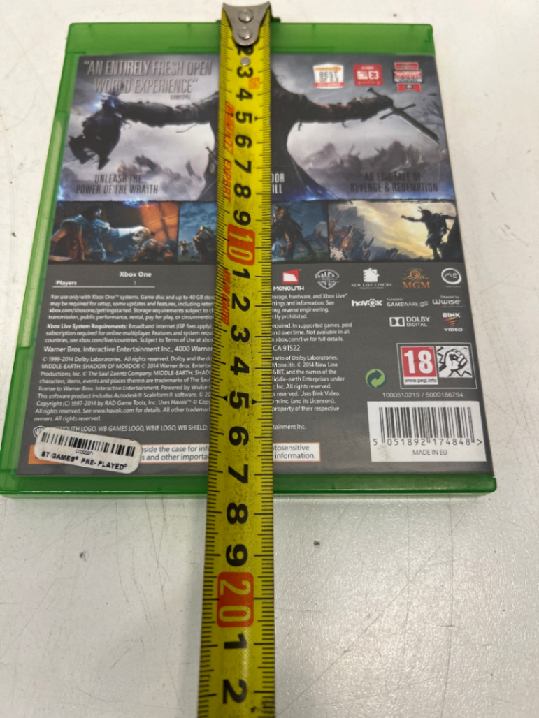 Middle-earth: Shadow of Mordor (Xbox One) - Good Condition - 2ndhandwarehouse.com