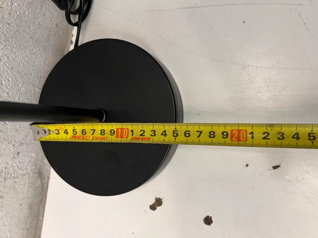 Minimalist Industrial Black Table Lamp — New Condition