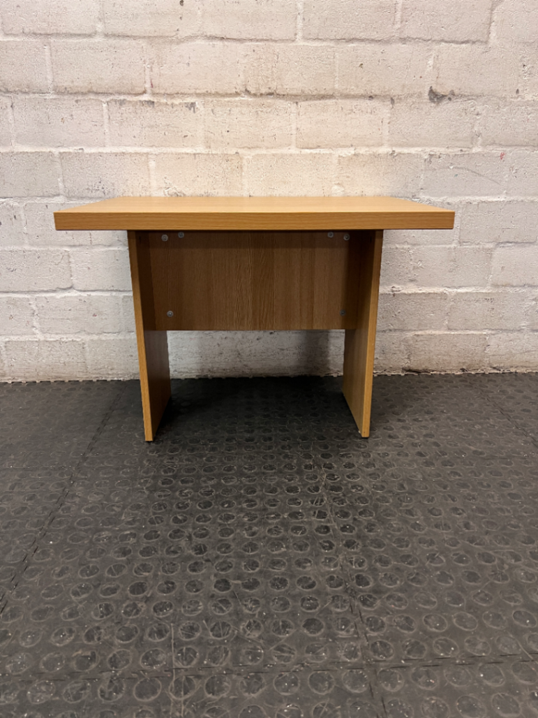 Minimalist Wood-Look Coffee Table — Good Working Order