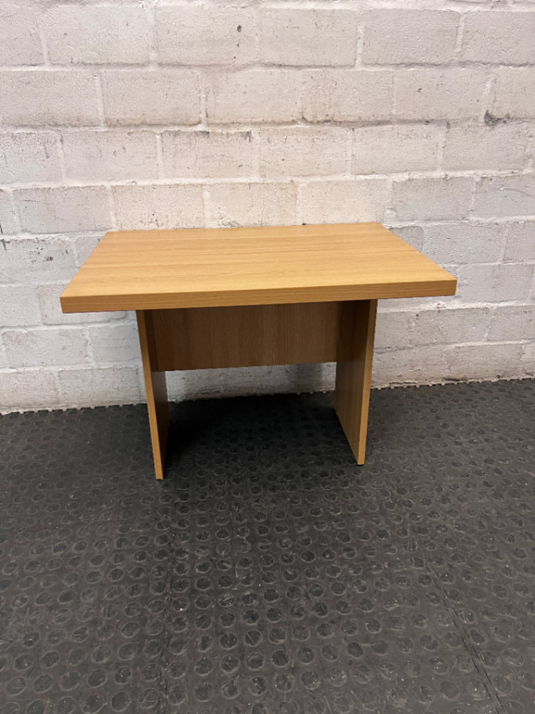 Minimalist Wood-Look Coffee Table — Good Working Order