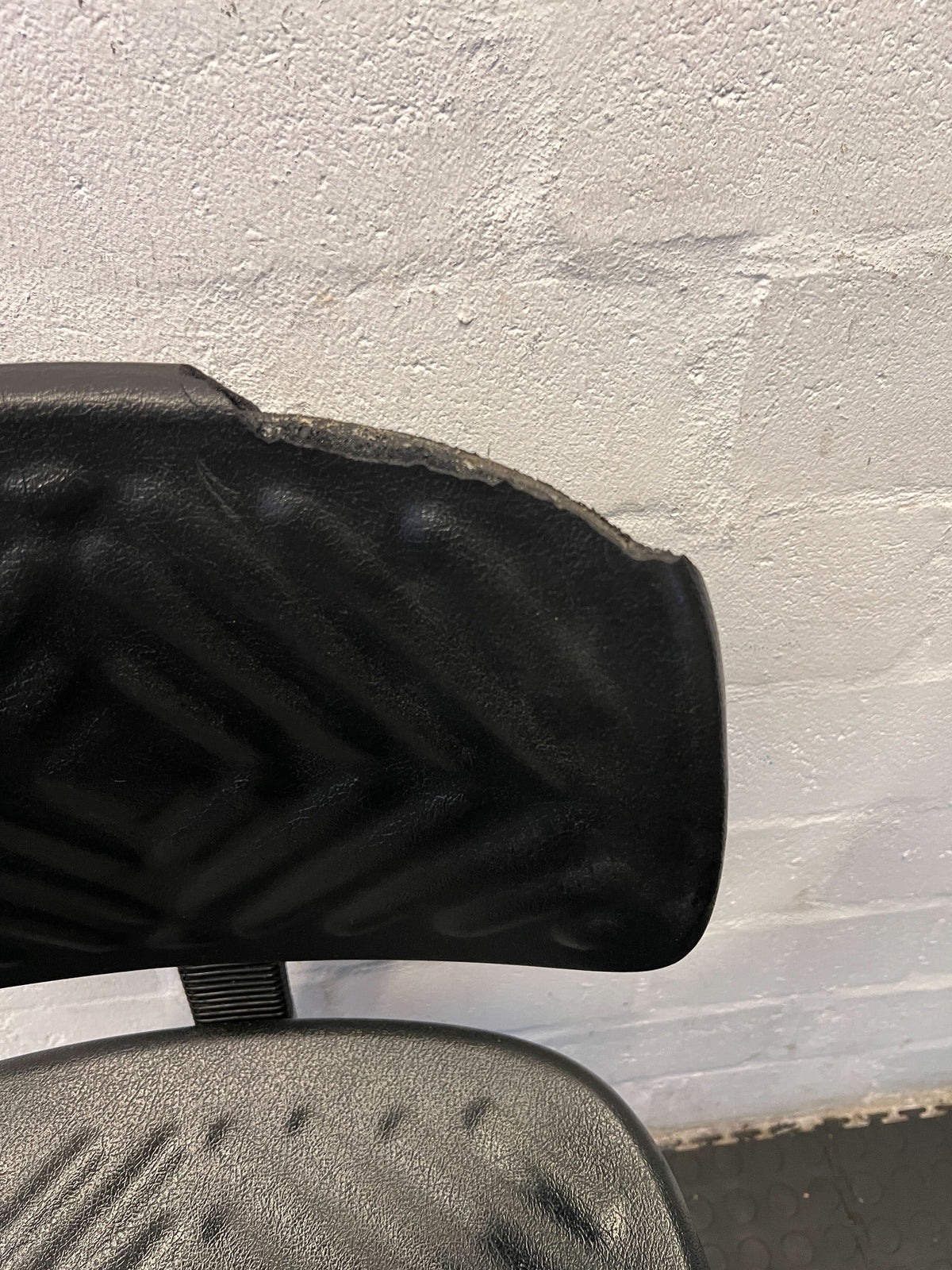 Modern Black Office Chair with Minor Wear