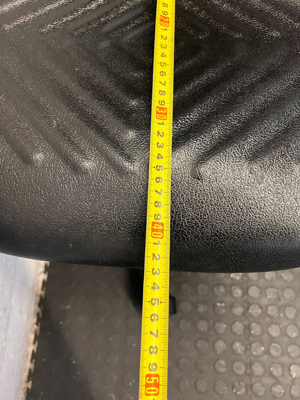 Modern Black Office Chair with Minor Wear