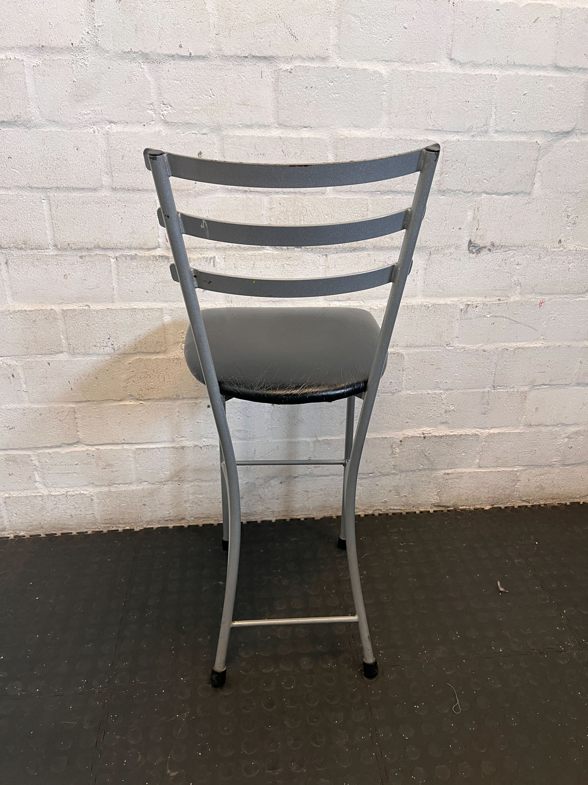Modern Grey & Black Bar Stool