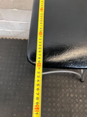 Modern Grey & Black Bar Stool