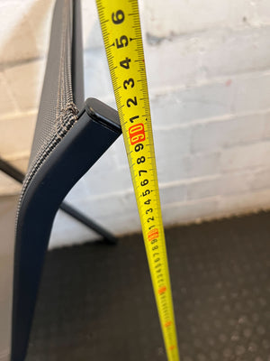 Modern Grey Mesh Outdoor Patio Chair