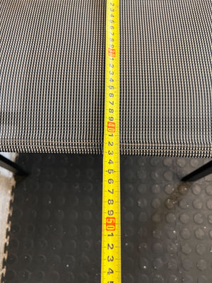 Modern Grey Mesh Outdoor Patio Chair