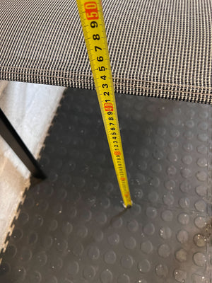 Modern Grey Mesh Outdoor Patio Chair