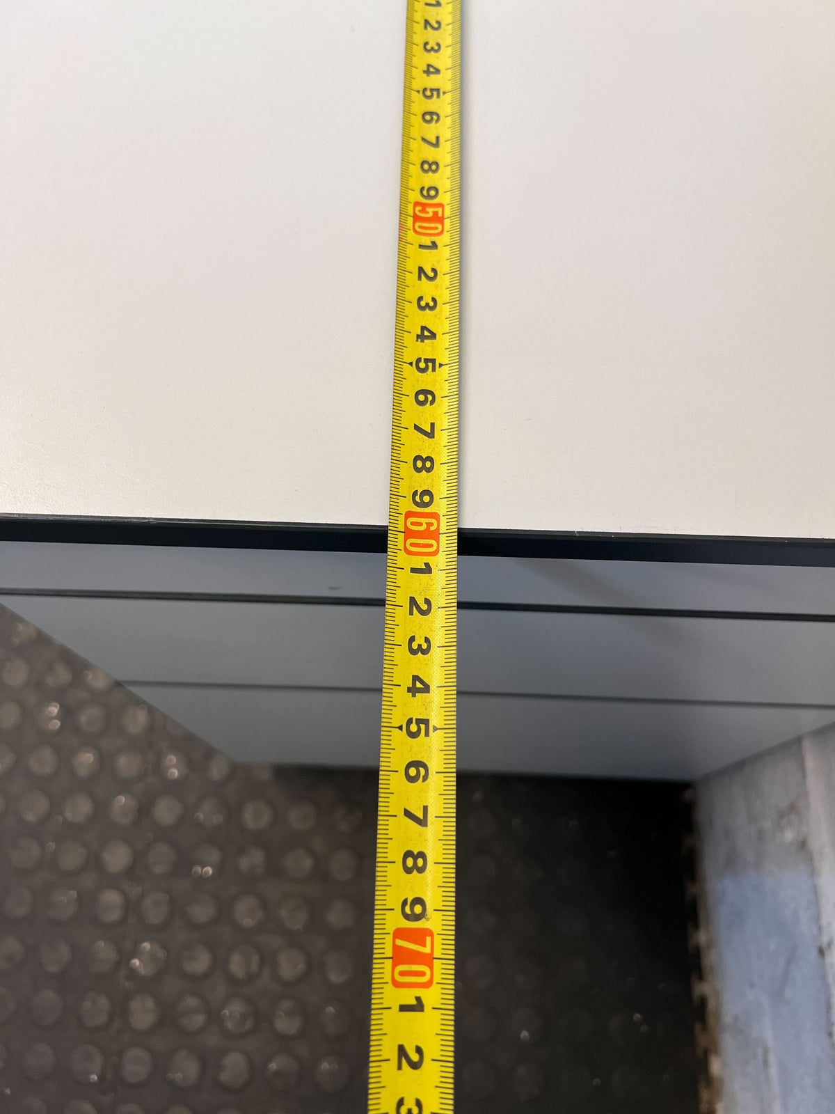 Modern Grey Mobile 3-Drawer Filing Cabinet with Lock - 2ndhandwarehouse.com