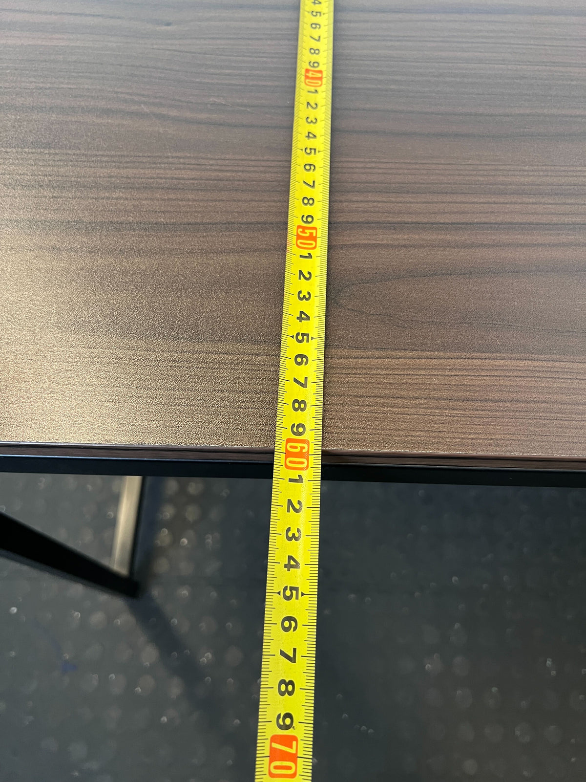 Modern Industrial Desk with Integrated Shelves