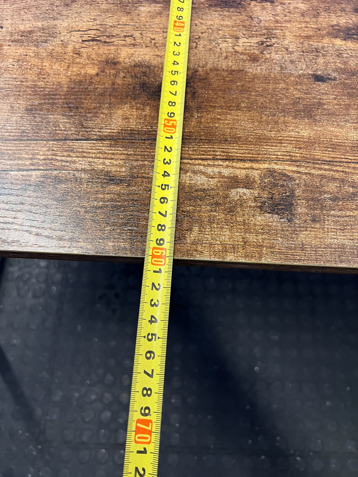 Modern Industrial Rustic Wood & Metal Desk