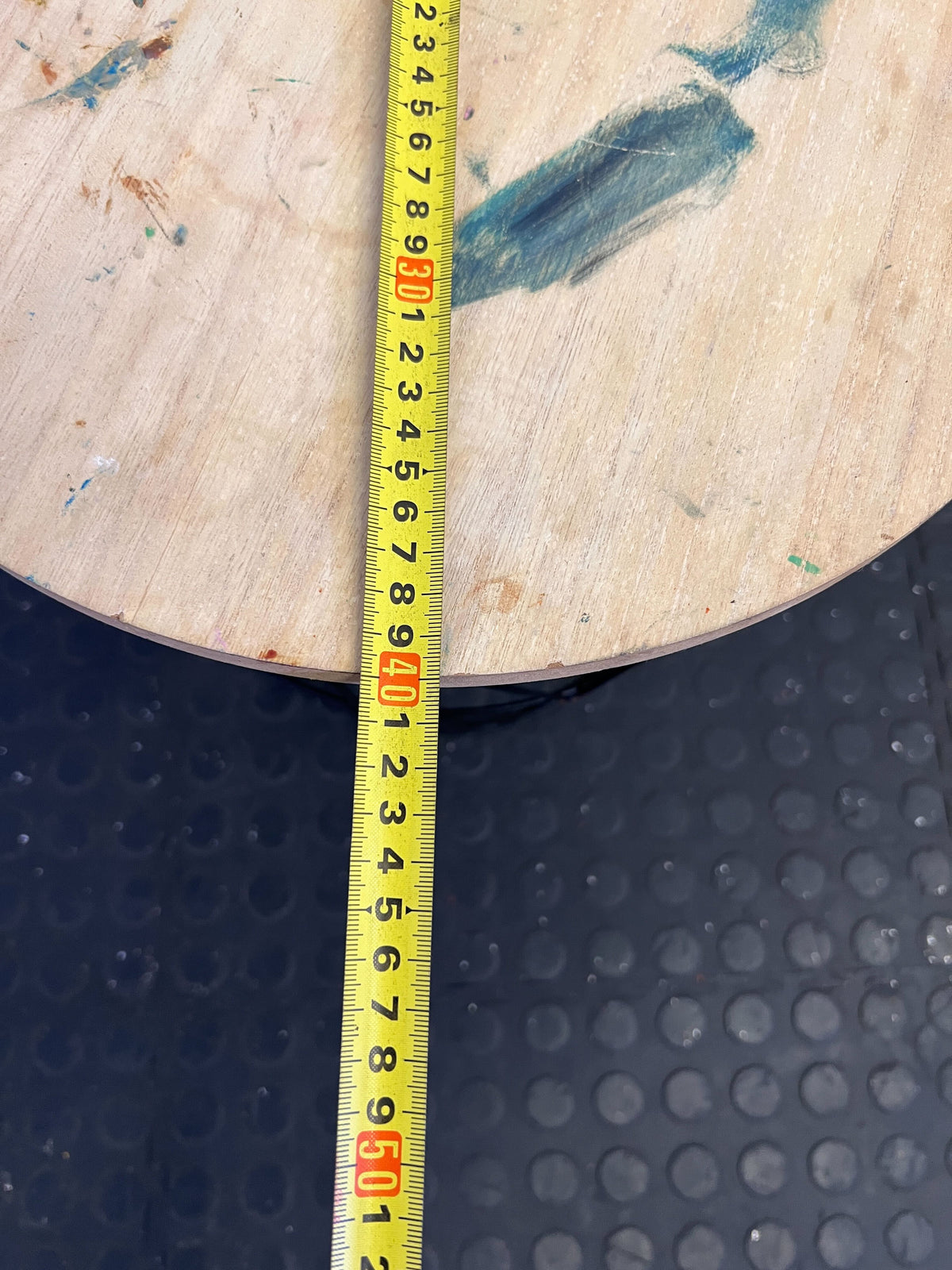 Modern Industrial Wireframe Side Table with Wood Top ✨