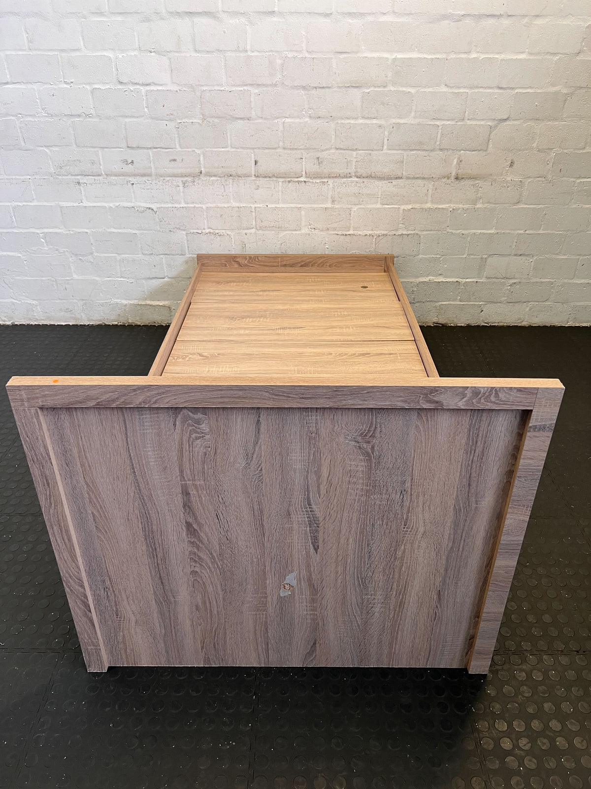 Modern Light Wood Single Bed Frame - Minor Wear - REDUCED