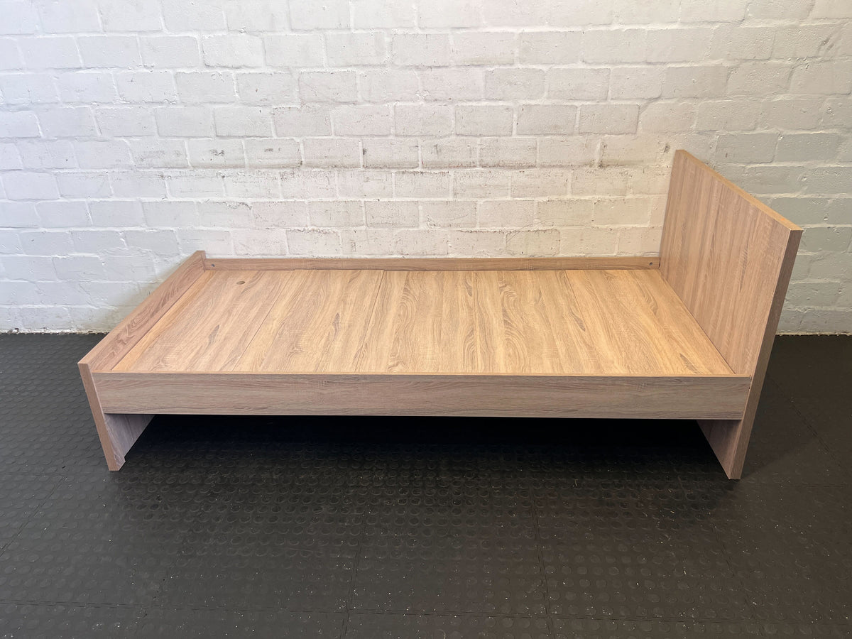 Modern Light Wood Single Bed Frame - Minor Wear - REDUCED