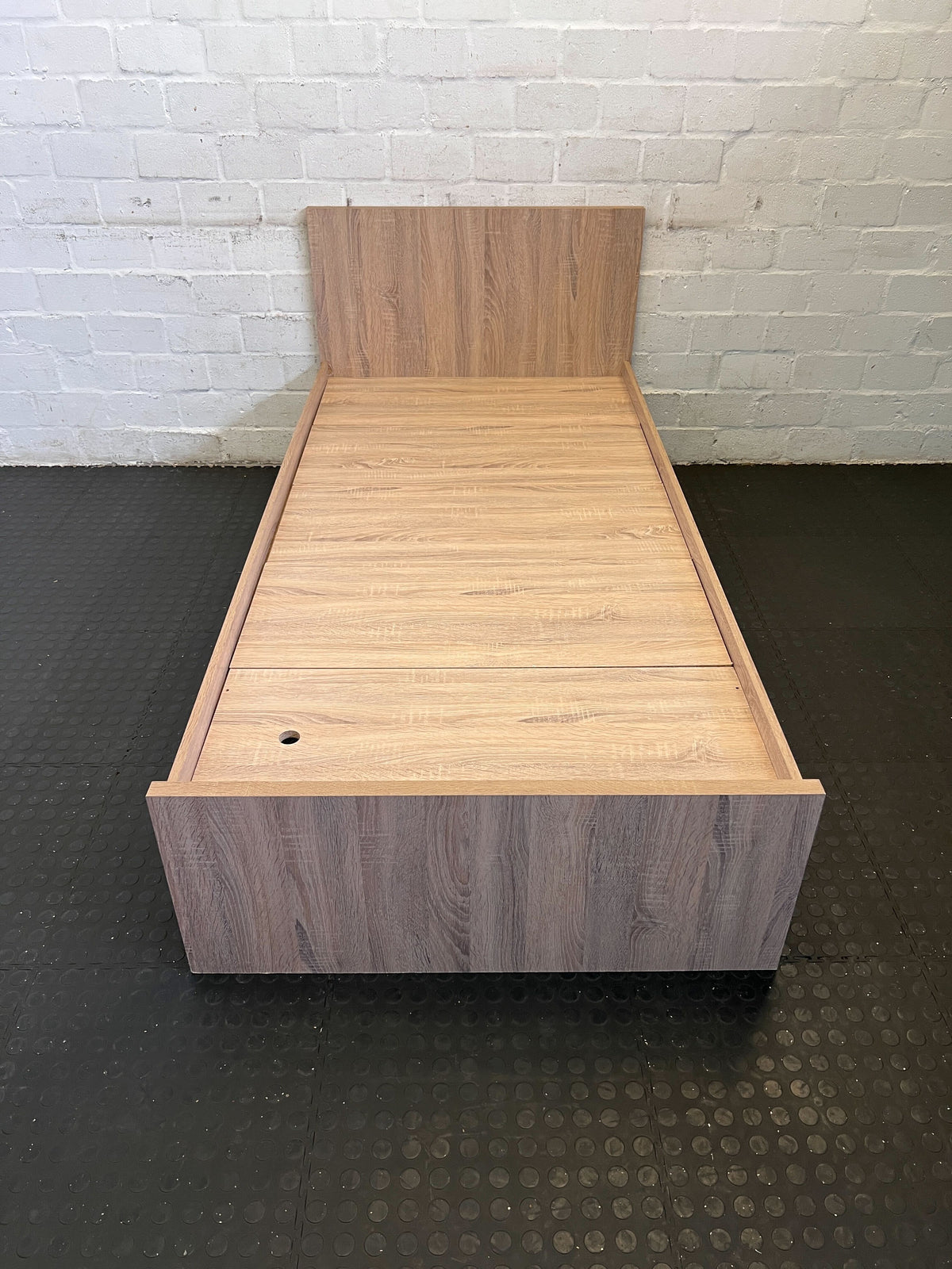 Modern Light Wood Single Bed Frame - Minor Wear - REDUCED