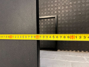 Modern Matte Black Square Side Table - 2ndhandwarehouse.com