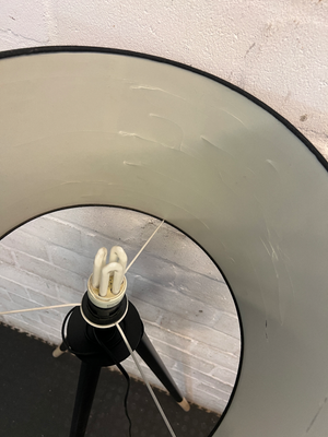 Modern Minimalist Tripod Floor Lamp with Black Shade - 2ndhandwarehouse.com