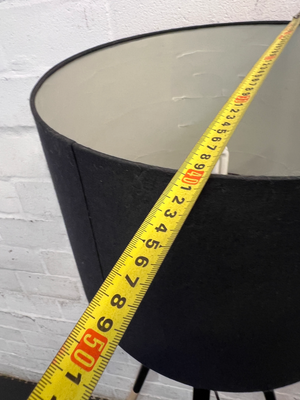 Modern Minimalist Tripod Floor Lamp with Black Shade - 2ndhandwarehouse.com
