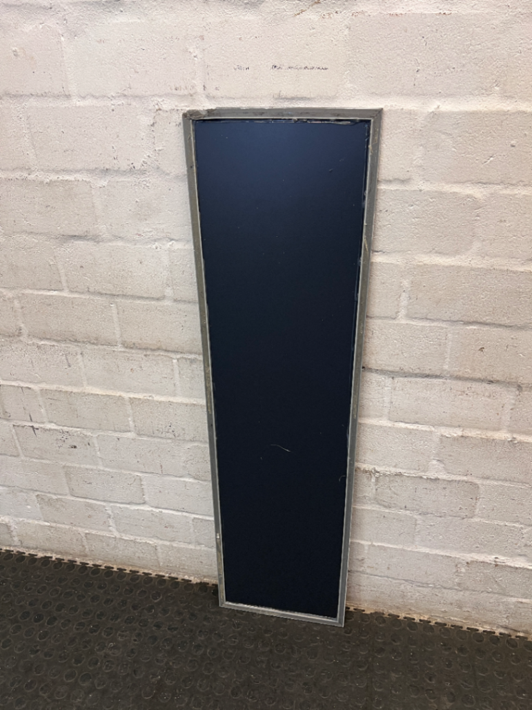 Modern Rectangular Mirror with Blue Frame