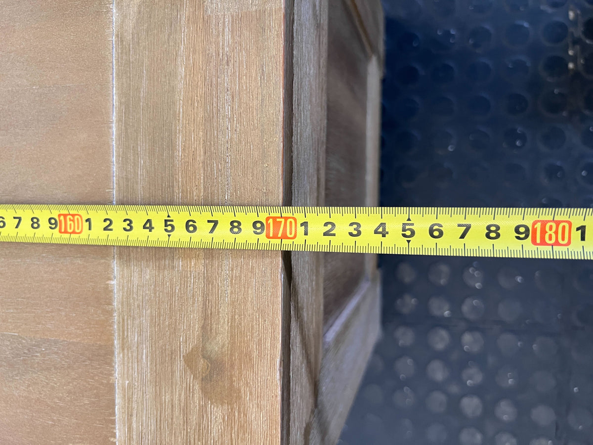 Modern Timber TV Unit with Storage Drawers