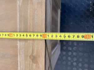 Modern Timber TV Unit with Storage Drawers