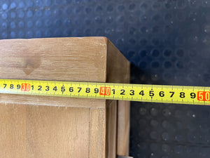 Modern Timber TV Unit with Storage Drawers