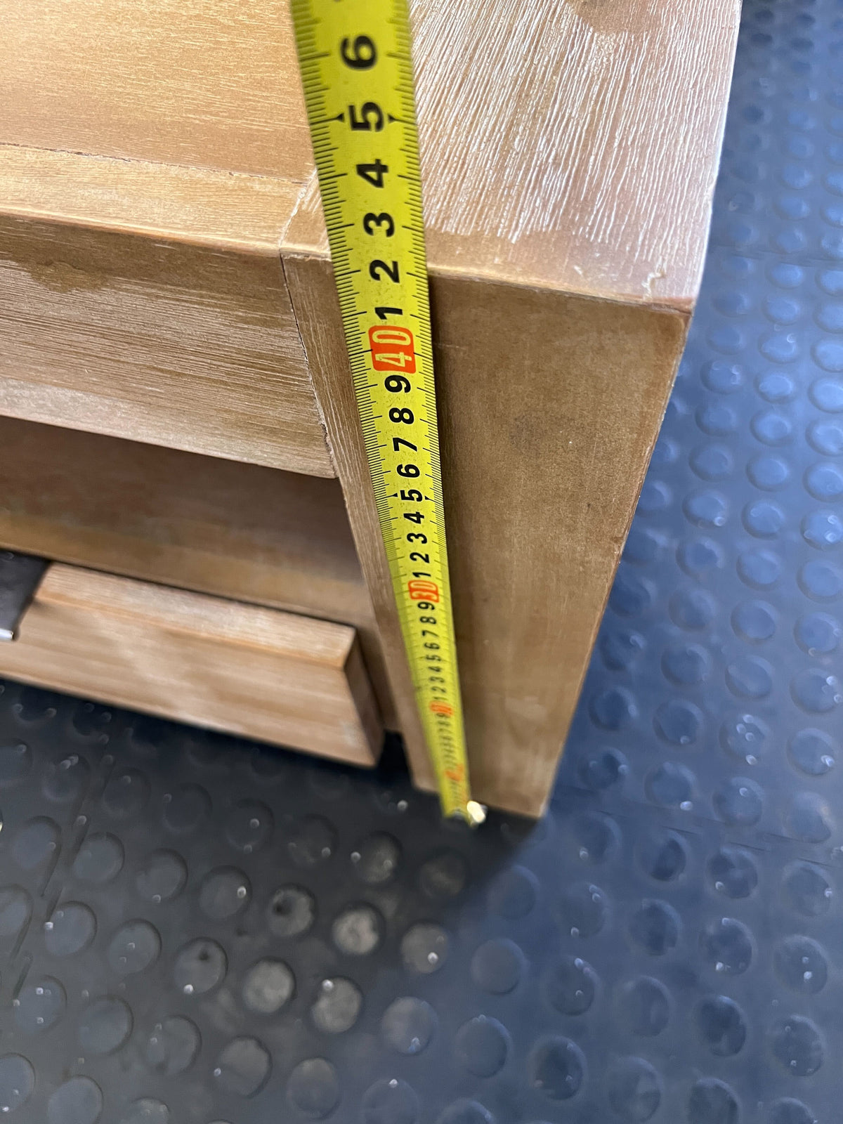 Modern Timber TV Unit with Storage Drawers