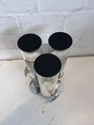 Modern Triple Cereal & Dry Food Dispenser