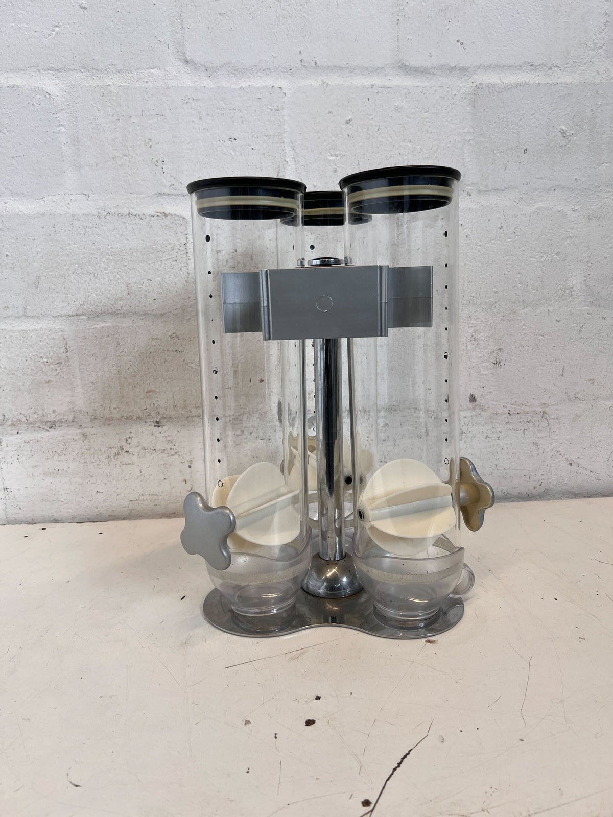 Modern Triple Cereal & Dry Food Dispenser